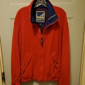 🔥Sperry top sider full zip fleece sz.xl